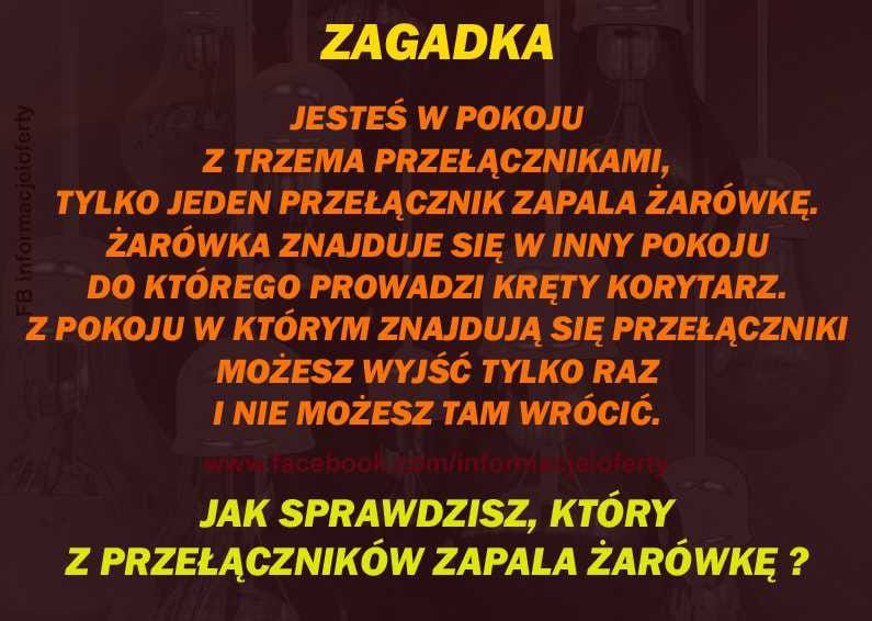 Zagadka żarówka Iioo Zagadki Ciekawostki Humor