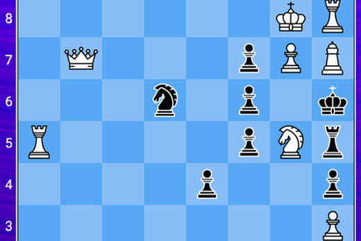 zagadka logiczna, dwuchod贸wka - zagadka szachowa,,ciekawa zagadka na logik臋, jaki ruch daje mat